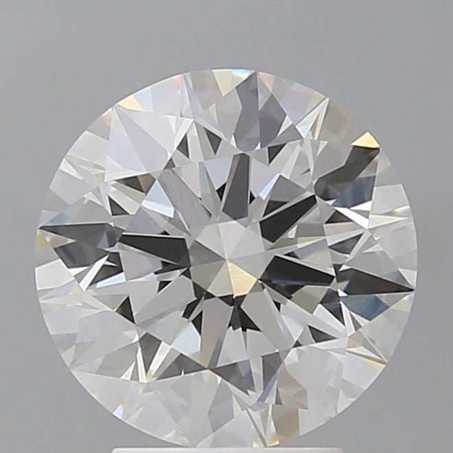 3.57 Carat Round Shaped, Ideal Cut, F Color, VVS2 Clarity, IGI Certified Lab Grown Diamond