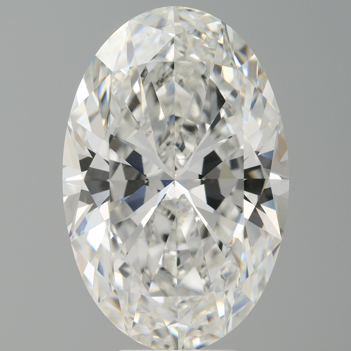 9.10 Carat Oval Shaped, Ideal Cut, F Color, VVS2 Clarity, IGI Certified Lab Grown Diamond