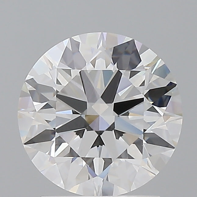 2.10 Carat Round Shaped, Ideal Cut, E Color, VVS2 Clarity, IGI Certified Lab Grown Diamond