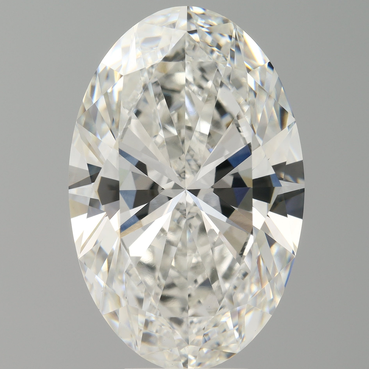 8.01 Carat Oval Shaped, Ideal Cut, F Color, VVS2 Clarity, IGI Certified Lab Grown Diamond