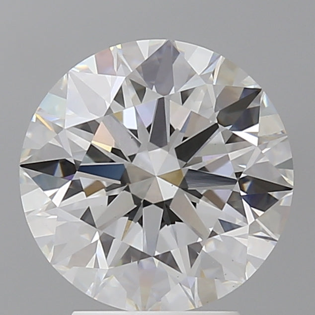 3.55 Carat Round Shaped, Ideal Cut, E Color, VS1 Clarity, IGI Certified Lab Grown Diamond