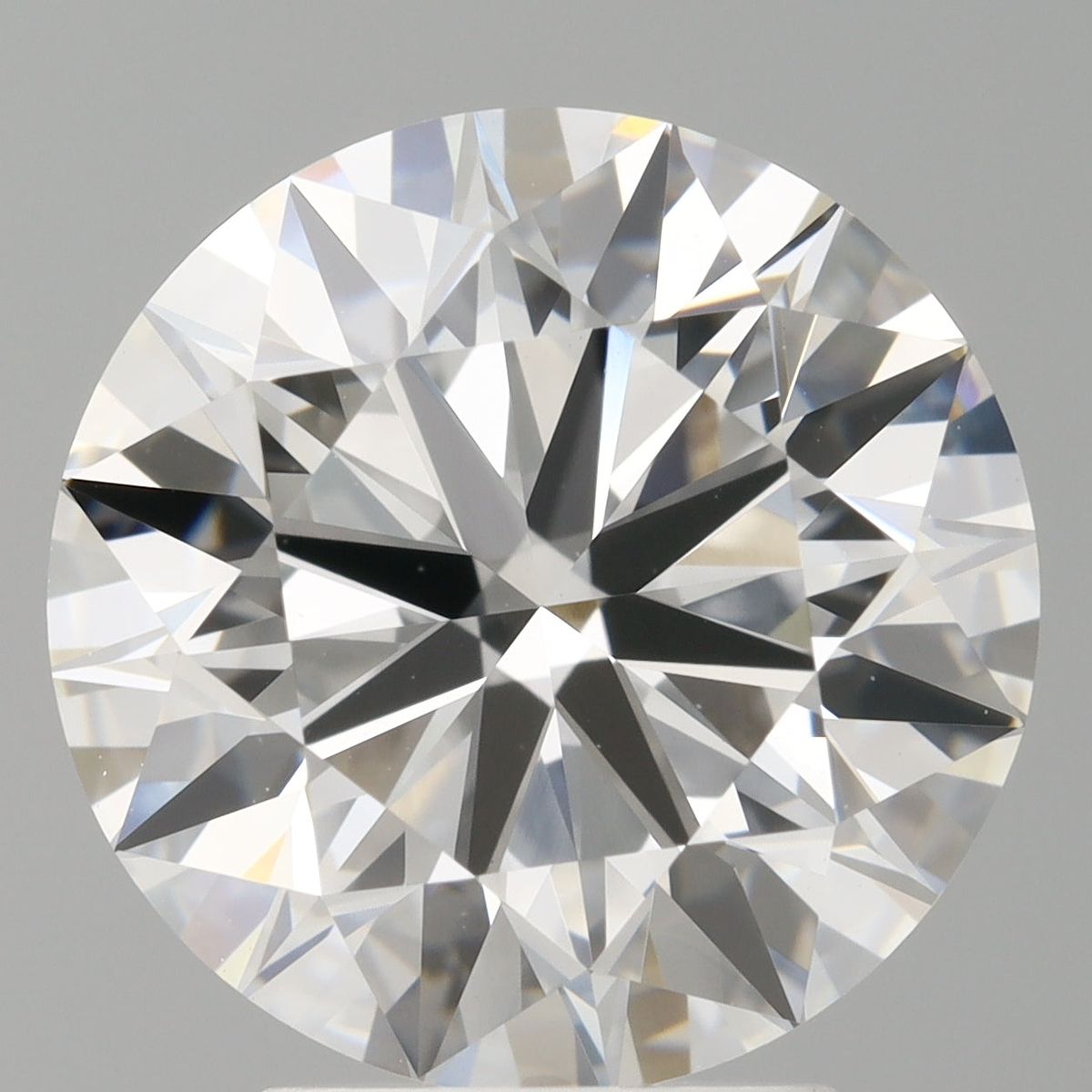 4.02 Carat Round Shaped, Ideal Cut, E Color, VVS2 Clarity, IGI Certified Lab Grown Diamond
