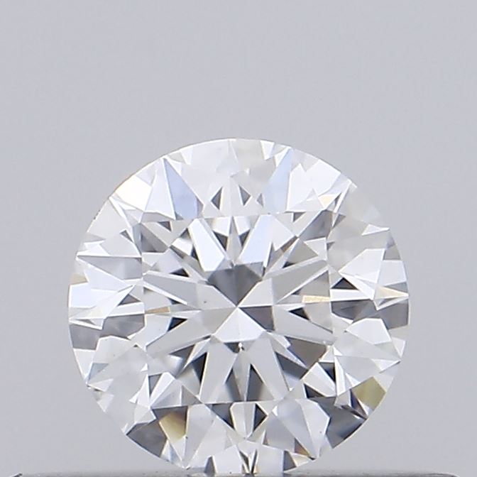 0.35 Carat Round Shaped, Ideal Cut, D Color, VVS2 Clarity, IGI Certified Lab Grown Diamond