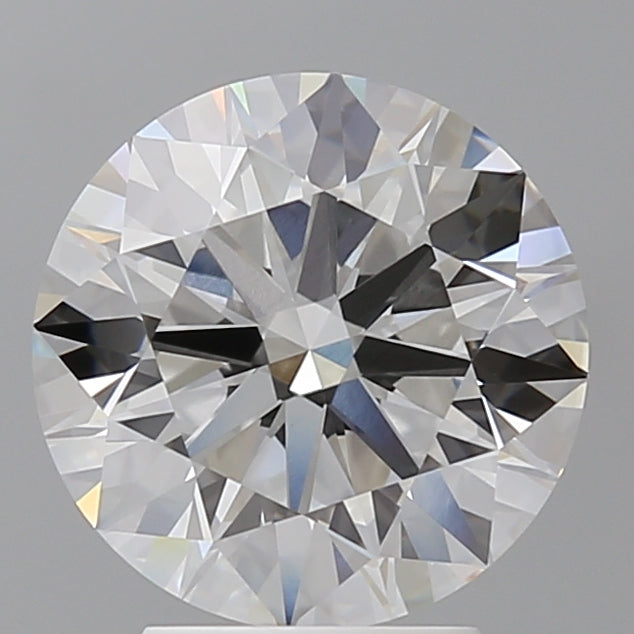 3.59 Carat Round Shaped, Ideal Cut, E Color, VVS2 Clarity, IGI Certified Lab Grown Diamond