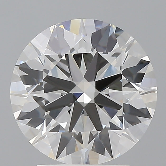 3.03 Carat Round Shaped, Ideal Cut, F Color, VS1 Clarity, IGI Certified Lab Grown Diamond