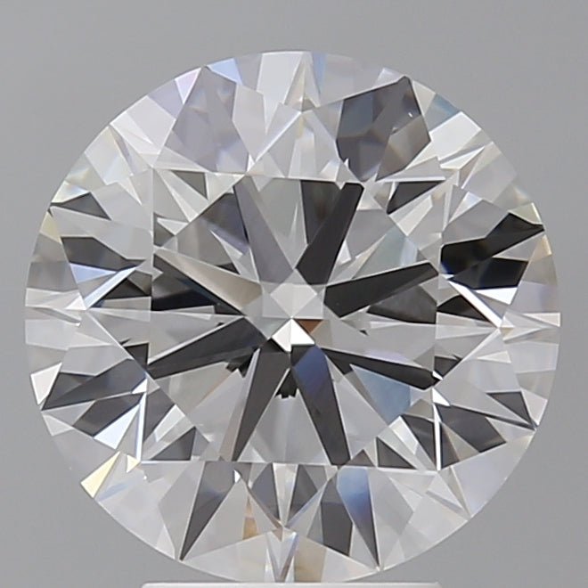 4.55 Carat Round Shaped, Ideal Cut, E Color, VVS2 Clarity, IGI Certified Lab Grown Diamond