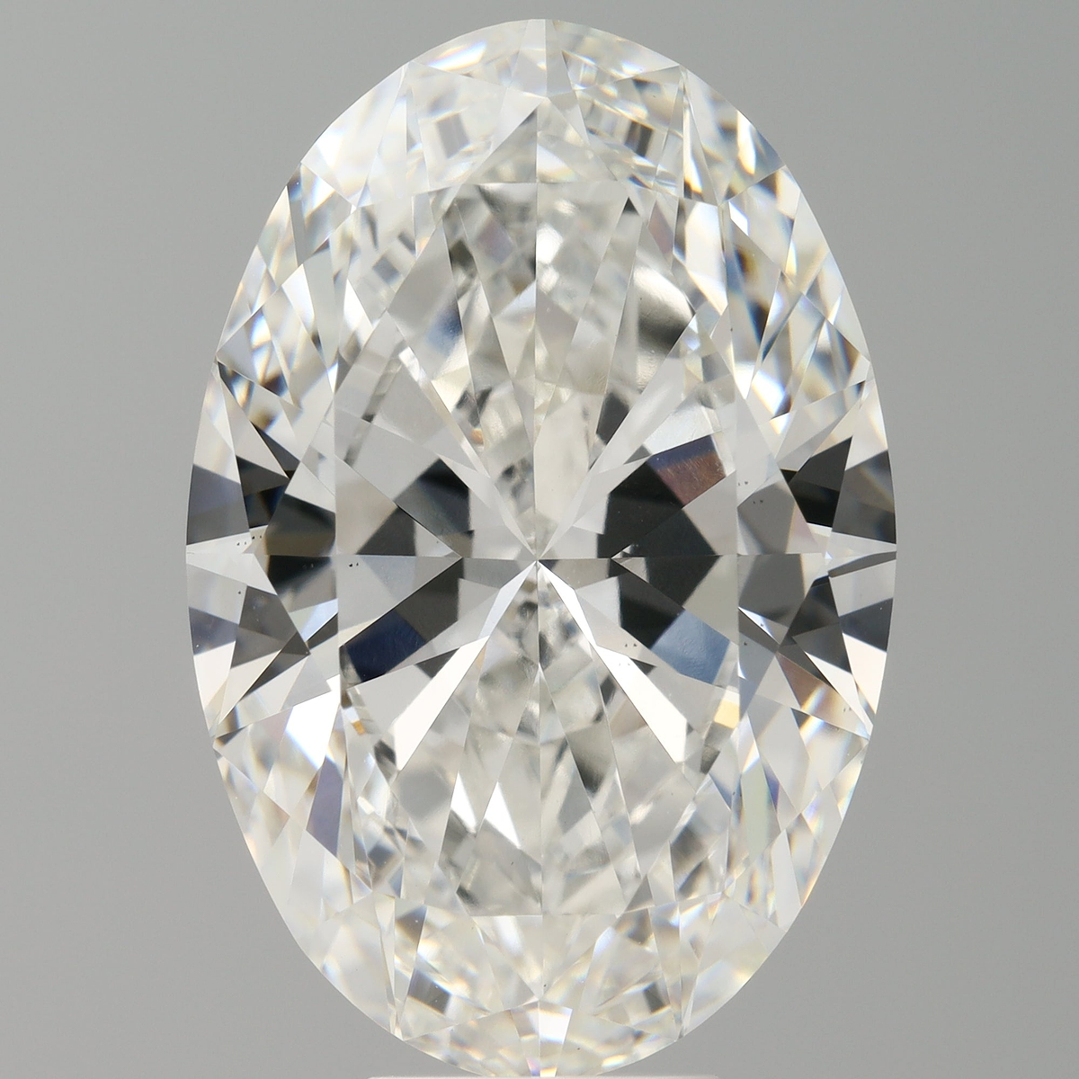 9.98 Carat Oval Shaped, Ideal Cut, F Color, VS1 Clarity, IGI Certified Lab Grown Diamond