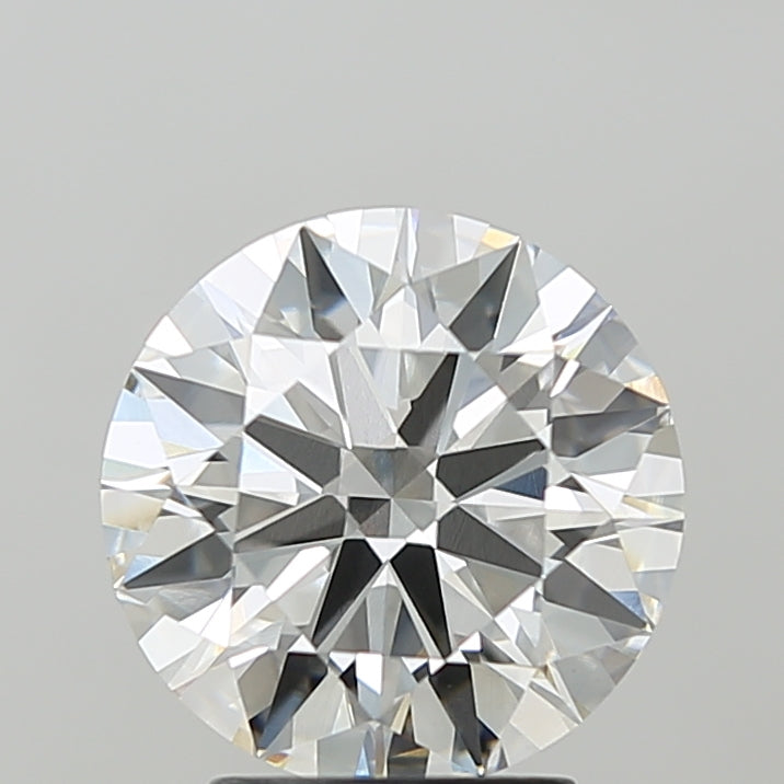3.05 Carat Round Shaped, Ideal Cut, F Color, VVS2 Clarity, IGI Certified Lab Grown Diamond