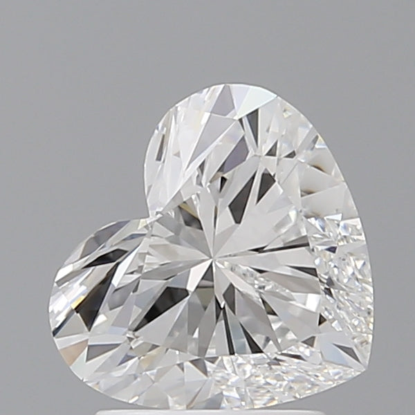 2.08 Carat Heart Shaped, Excellent Cut, E Color, VVS2 Clarity, IGI Certified Lab Grown Diamond