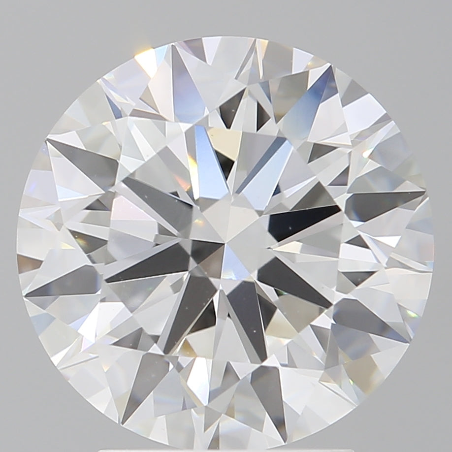 3.52 Carat Round Shaped, Ideal Cut, E Color, VVS2 Clarity, IGI Certified Lab Grown Diamond