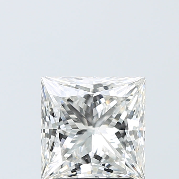 2.07 Carat Princess Shaped, Ideal Cut, G Color, VVS2 Clarity, IGI Certified Lab Grown Diamond