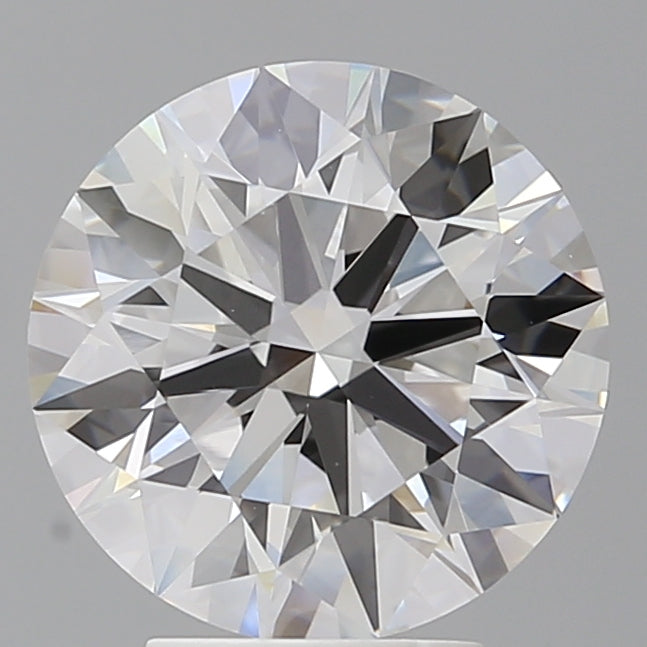 4.05 Carat Round Shaped, Ideal Cut, E Color, VVS2 Clarity, IGI Certified Lab Grown Diamond