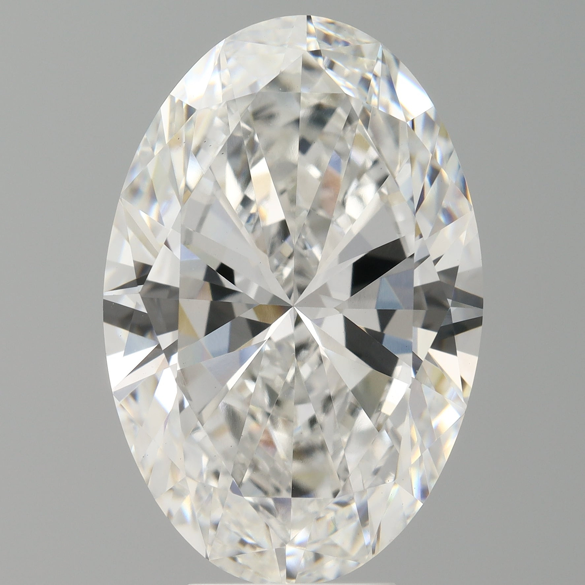 6.96 Carat Oval Shaped, Excellent Cut, F Color, VS1 Clarity, IGI Certified Lab Grown Diamond