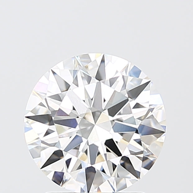 2.01 Carat Round Shaped, Ideal Cut, E Color, VVS2 Clarity, IGI Certified Lab Grown Diamond