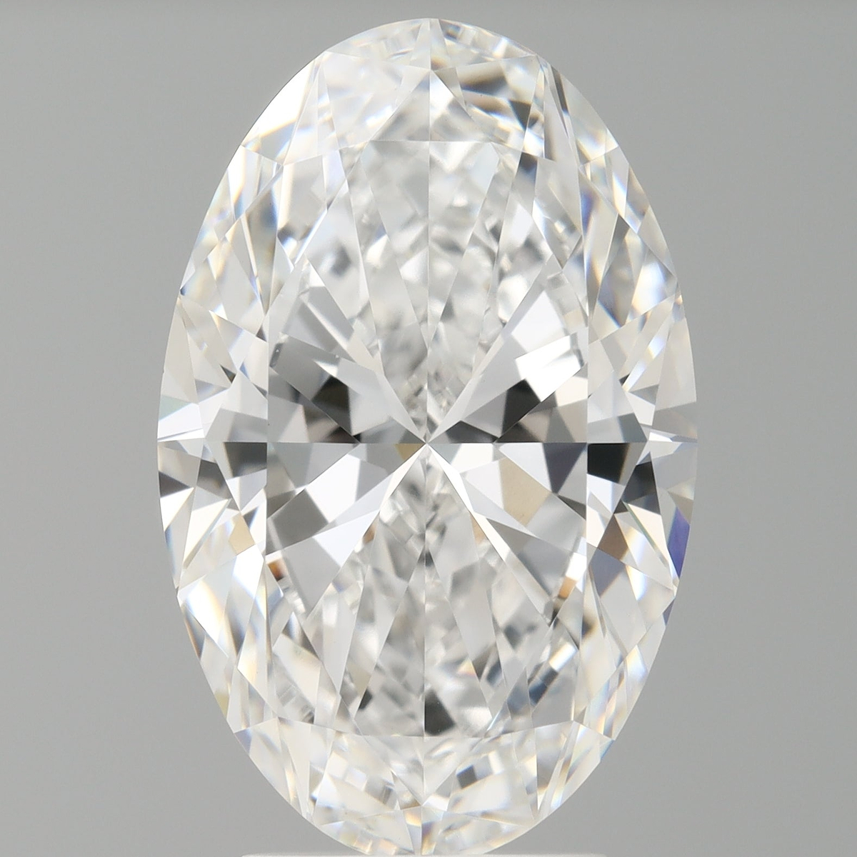 4.04 Carat Oval Shaped, Ideal Cut, E Color, VVS2 Clarity, IGI Certified Lab Grown Diamond