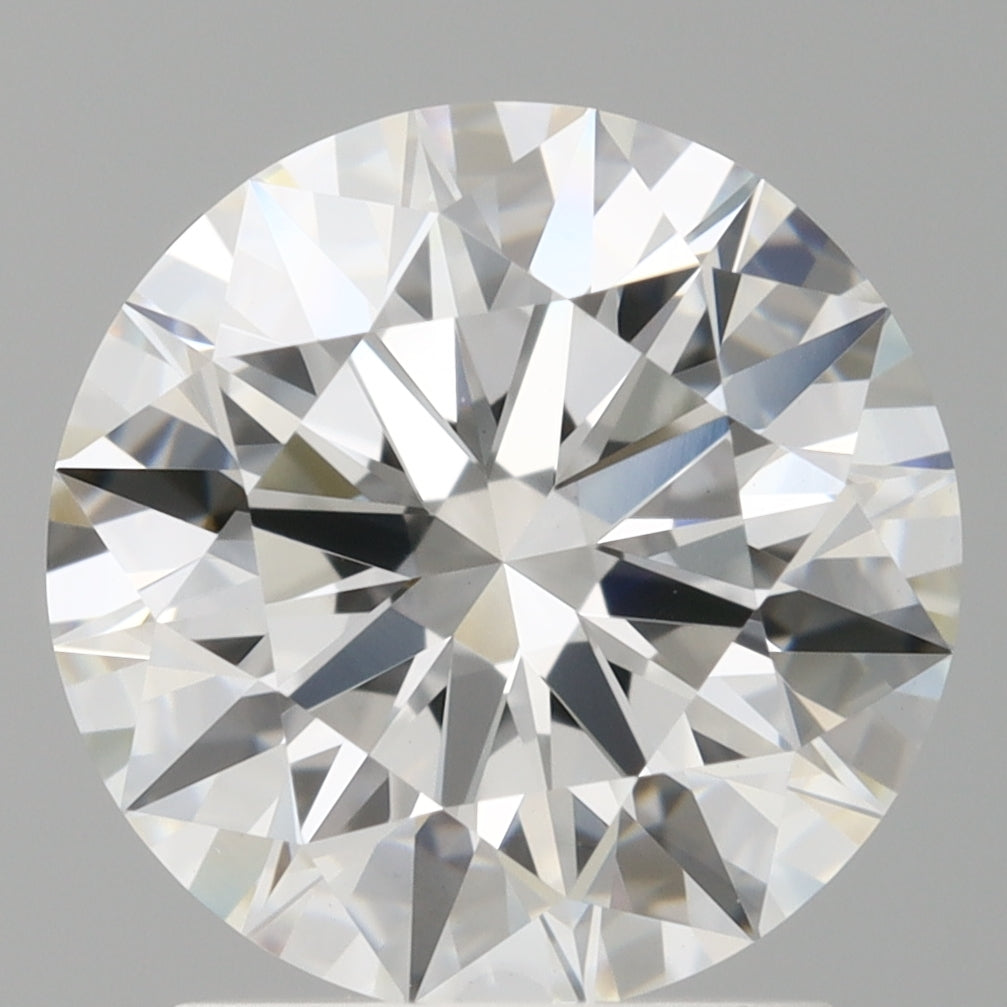 2.04 Carat Round Shaped, Ideal Cut, E Color, VVS2 Clarity, IGI Certified Lab Grown Diamond