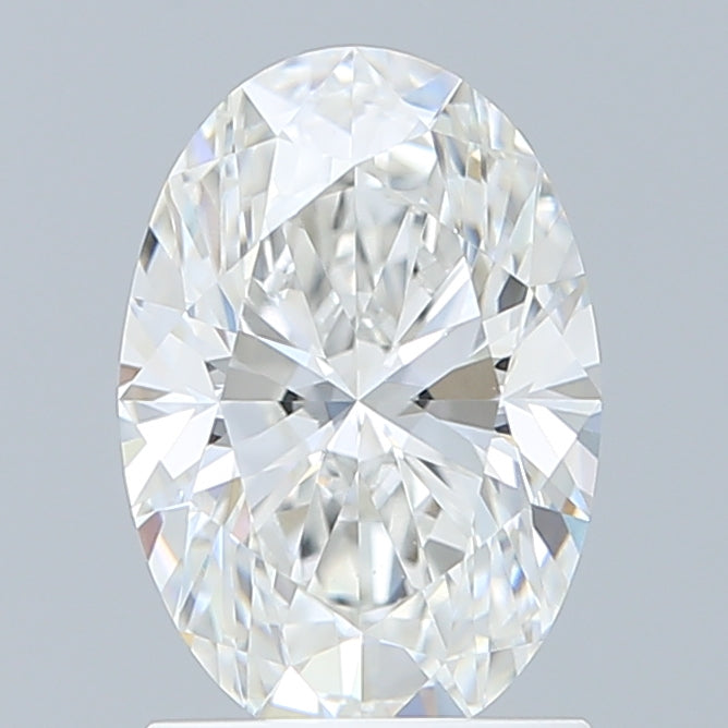 1.56 Carat Oval Shaped, Excellent Cut, F Color, VVS2 Clarity, IGI Certified Lab Grown Diamond