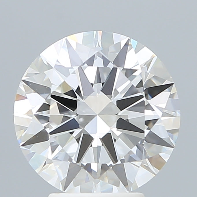 4.09 Carat Round Shaped, Excellent Cut, E Color, VVS1 Clarity, IGI Certified Lab Grown Diamond