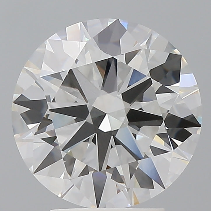 3.57 Carat Round Shaped, Excellent Cut, E Color, VVS2 Clarity, IGI Certified Lab Grown Diamond