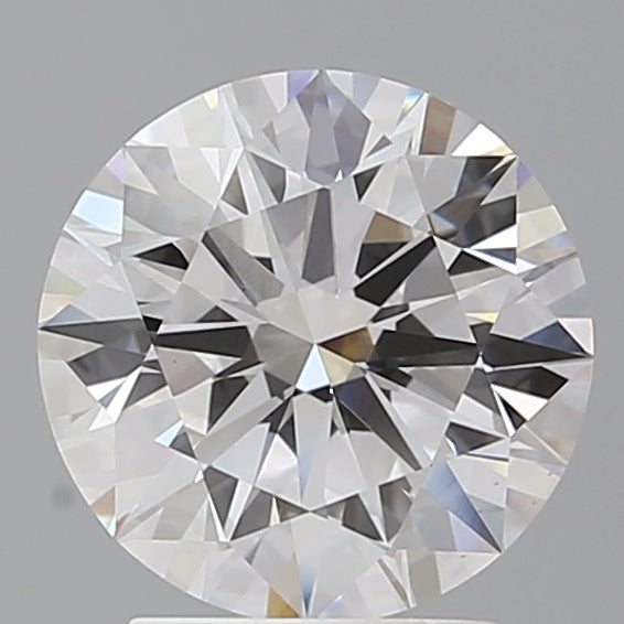 2.60 Carat Round Shaped, Ideal Cut, E Color, VVS2 Clarity, IGI Certified Lab Grown Diamond