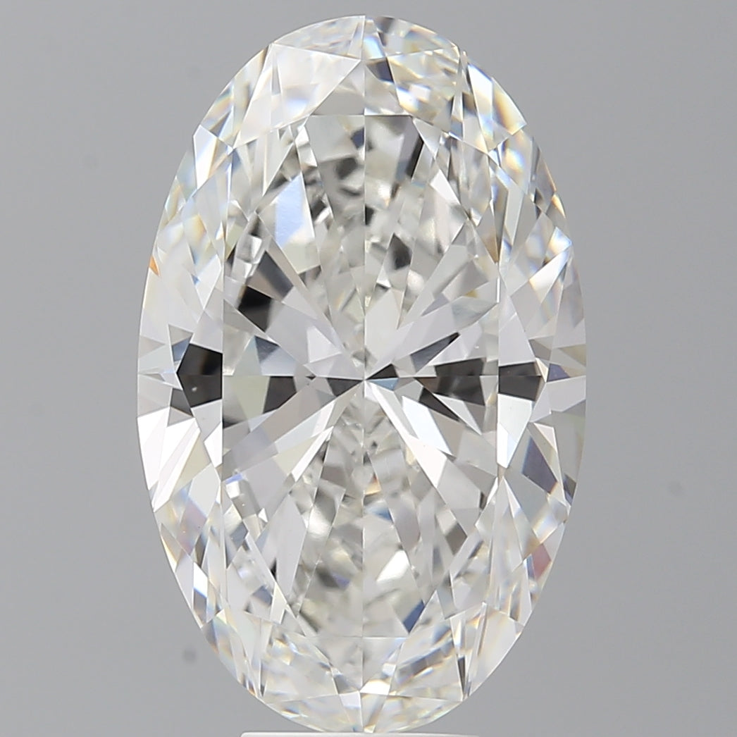 9.08 Carat Oval Shaped, Ideal Cut, F Color, VS1 Clarity, IGI Certified Lab Grown Diamond