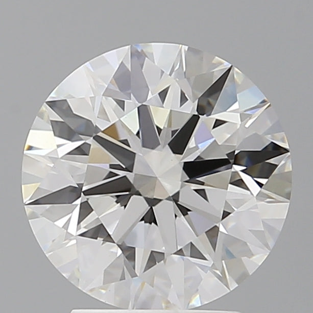 3.08 Carat Round Shaped, Ideal Cut, E Color, VS1 Clarity, IGI Certified Lab Grown Diamond