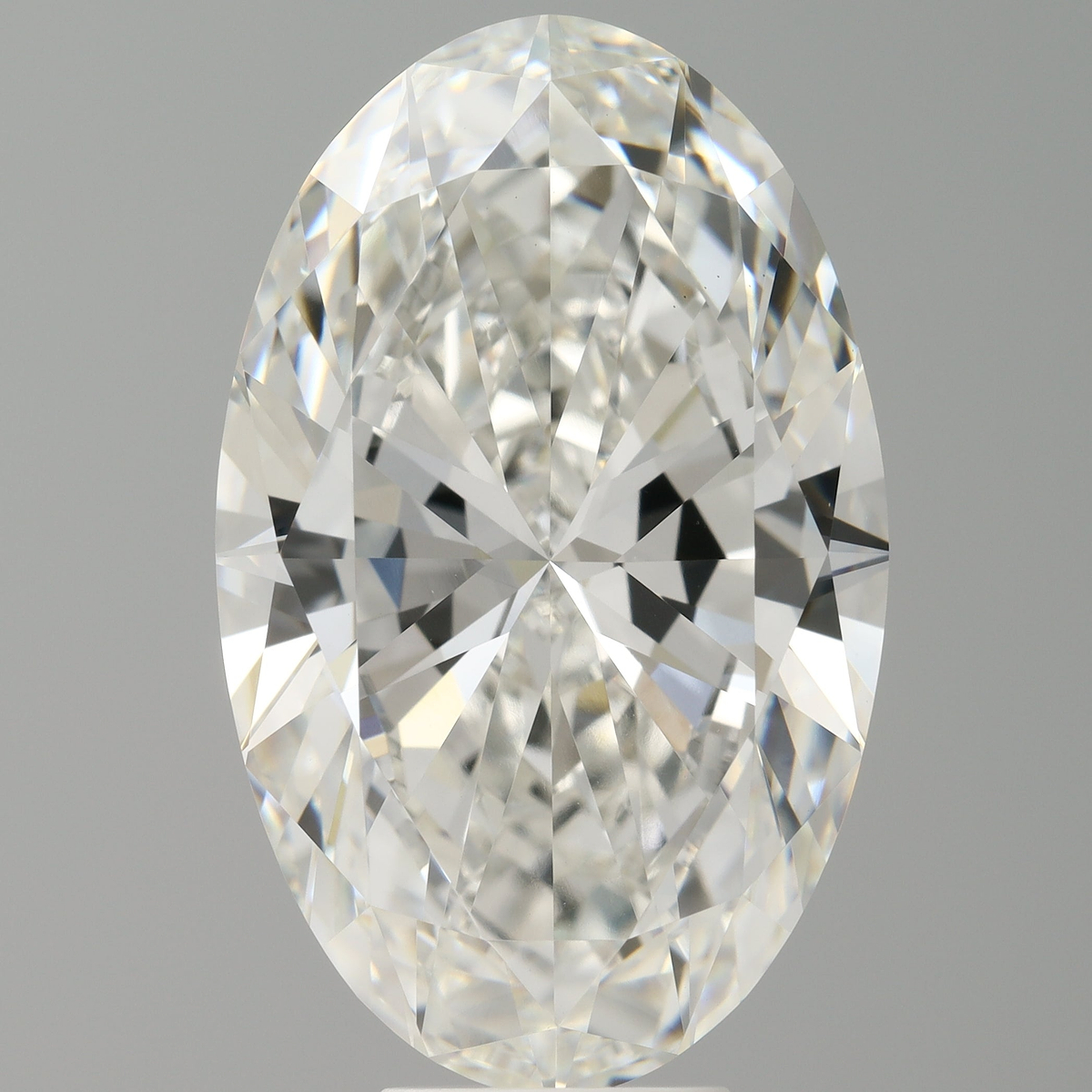 9.10 Carat Oval Shaped, Ideal Cut, F Color, VVS2 Clarity, IGI Certified Lab Grown Diamond