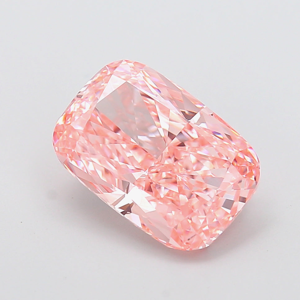 7.01 Carat Cushion Shaped, Very Good Cut, VVS2 Clarity, IGI Certified Lab Grown Diamond