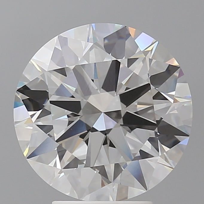 4.50 Carat Round Shaped, Excellent Cut, E Color, VVS2 Clarity, IGI Certified Lab Grown Diamond