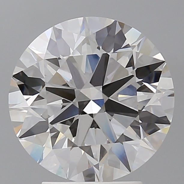 3.53 Carat Round Shaped, Ideal Cut, E Color, VVS2 Clarity, IGI Certified Lab Grown Diamond