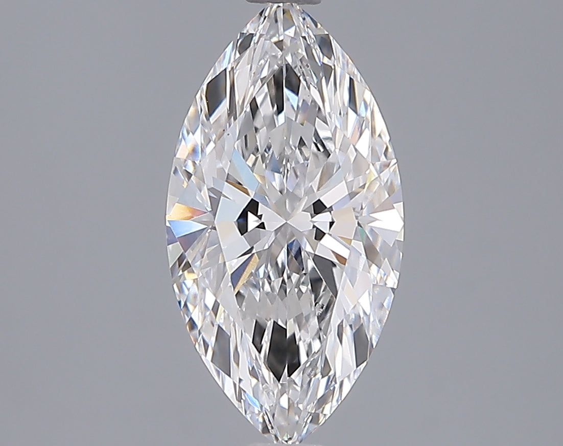 2.02 Carat Marquise Shaped, Ideal Cut, E Color, VS1 Clarity, IGI Certified Lab Grown Diamond