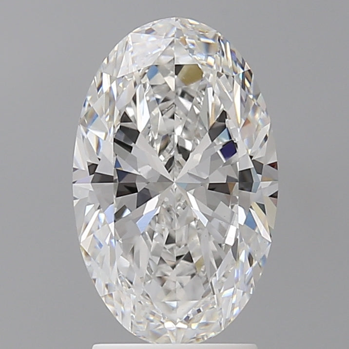 2.60 Carat Oval Shaped, Ideal Cut, E Color, VS1 Clarity, IGI Certified Lab Grown Diamond