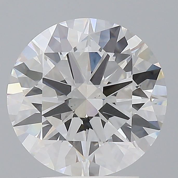 3.03 Carat Round Shaped, Excellent Cut, E Color, VS1 Clarity, IGI Certified Lab Grown Diamond