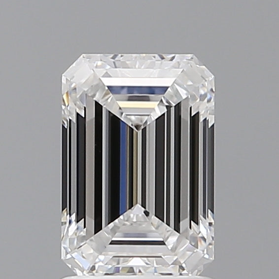 1.59 Carat Emerald Shaped, Ideal Cut, E Color, VVS2 Clarity, IGI Certified Lab Grown Diamond