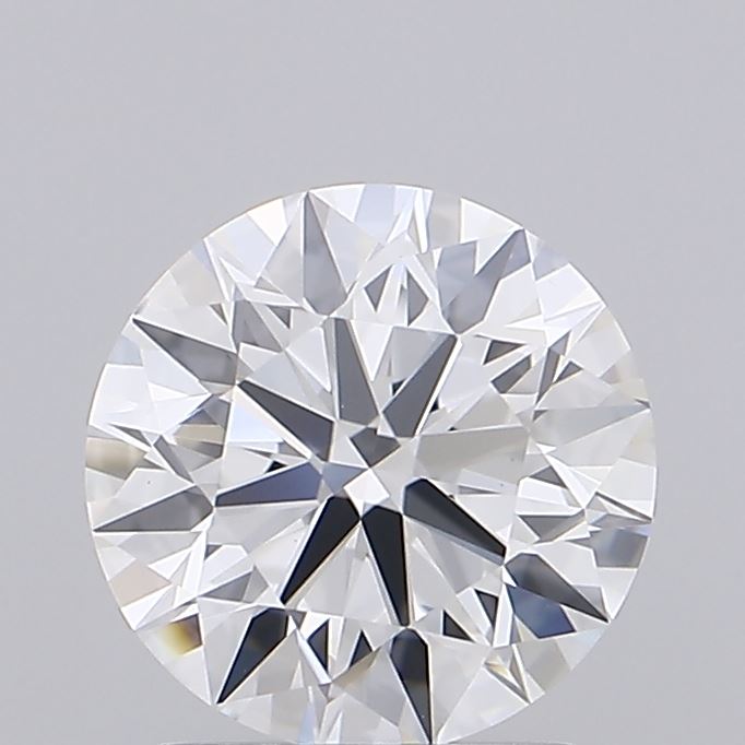 1.54 Carat Round Shaped, Ideal Cut, E Color, VVS2 Clarity, IGI Certified Lab Grown Diamond