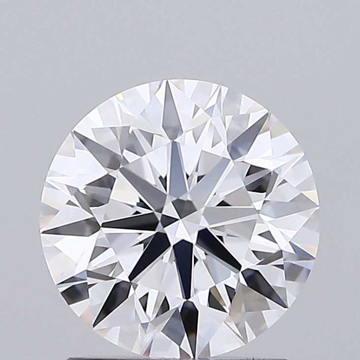 1.52 Carat Round Shaped, Ideal Cut, D Color, VVS1 Clarity, IGI Certified Lab Grown Diamond