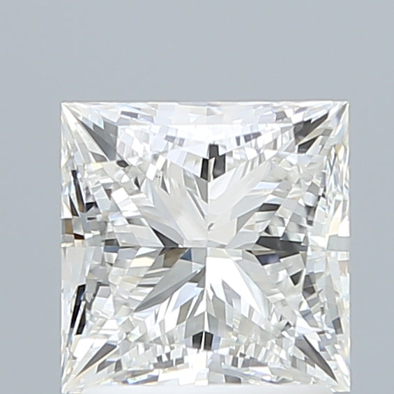 2.00 Carat Princess Shaped, Ideal Cut, E Color, VVS2 Clarity, IGI Certified Lab Grown Diamond