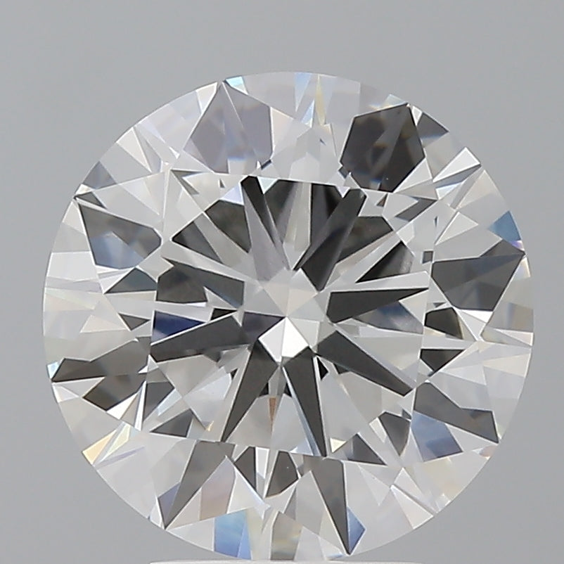 4.50 Carat Round Shaped, Ideal Cut, E Color, VVS2 Clarity, IGI Certified Lab Grown Diamond