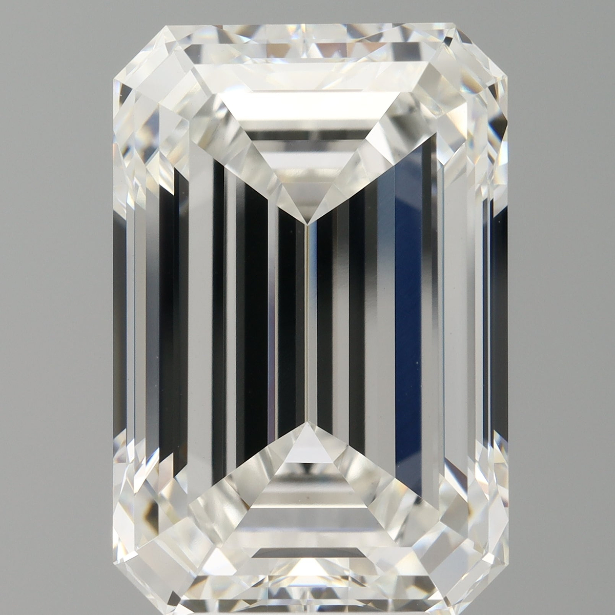 8.10 Carat Emerald Shaped, Ideal Cut, F Color, VVS2 Clarity, IGI Certified Lab Grown Diamond