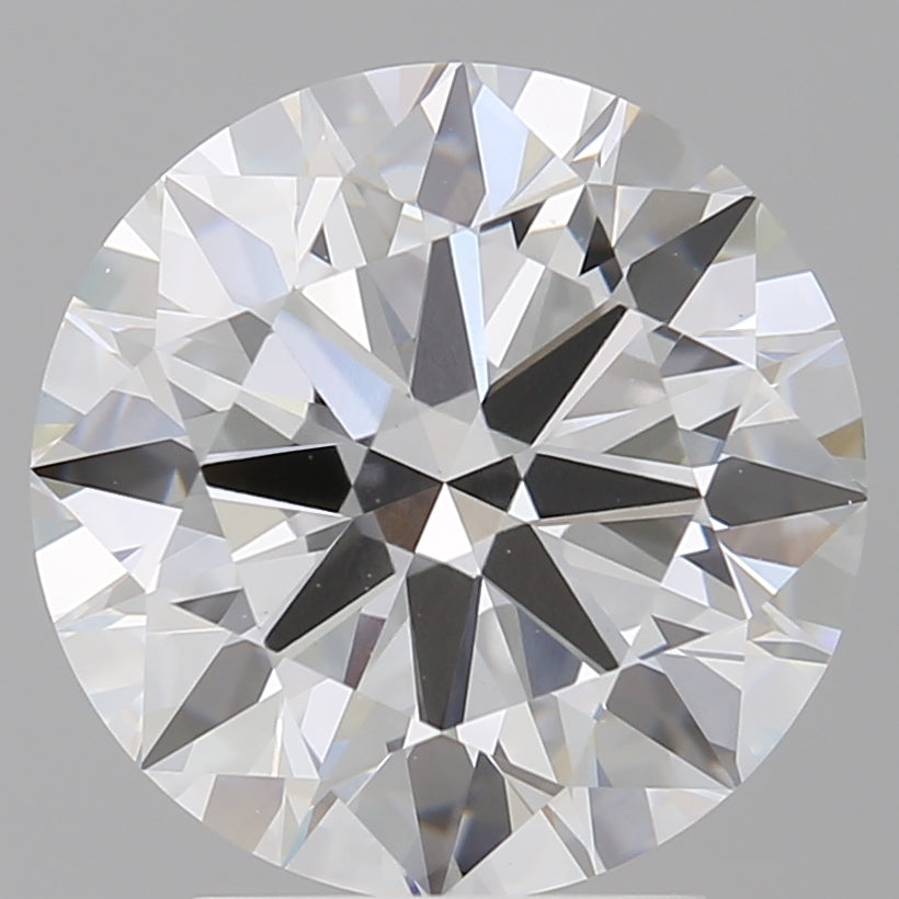 3.51 Carat Round Shaped, Ideal Cut, E Color, VVS2 Clarity, IGI Certified Lab Grown Diamond