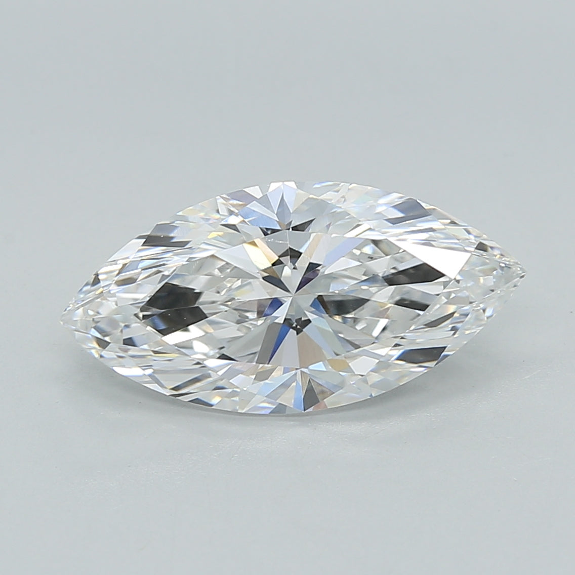 2.51 Carat Marquise Shaped, Ideal Cut, E Color, VVS2 Clarity, IGI Certified Lab Grown Diamond