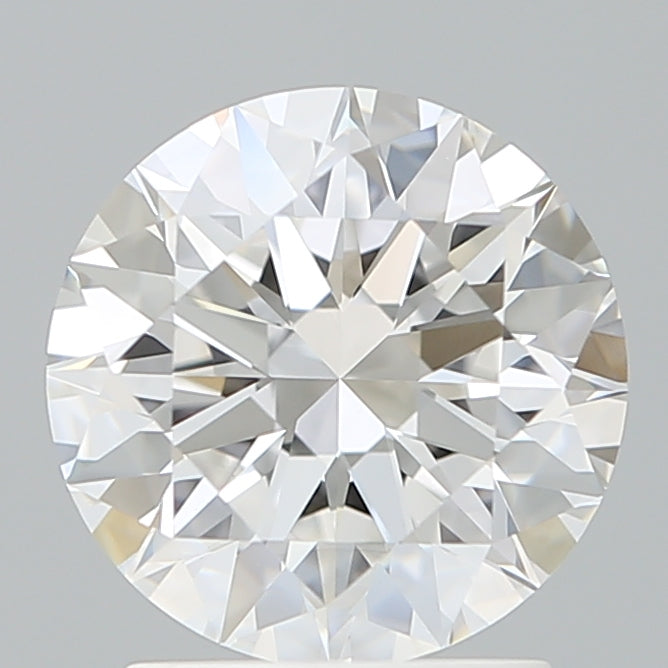 2.03 Carat Round Shaped, Ideal Cut, D Color, VVS2 Clarity, IGI Certified Lab Grown Diamond