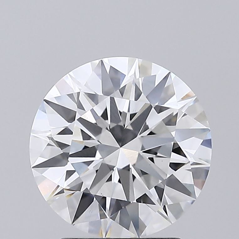2.07 Carat Round Shaped, Ideal Cut, E Color, VS1 Clarity, IGI Certified Lab Grown Diamond