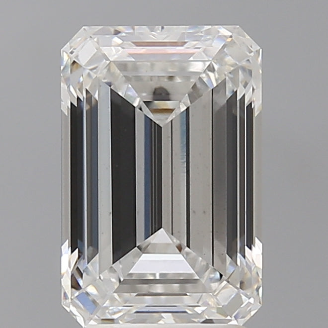 3.53 Carat Emerald Shaped, Ideal Cut, E Color, VS1 Clarity, IGI Certified Lab Grown Diamond