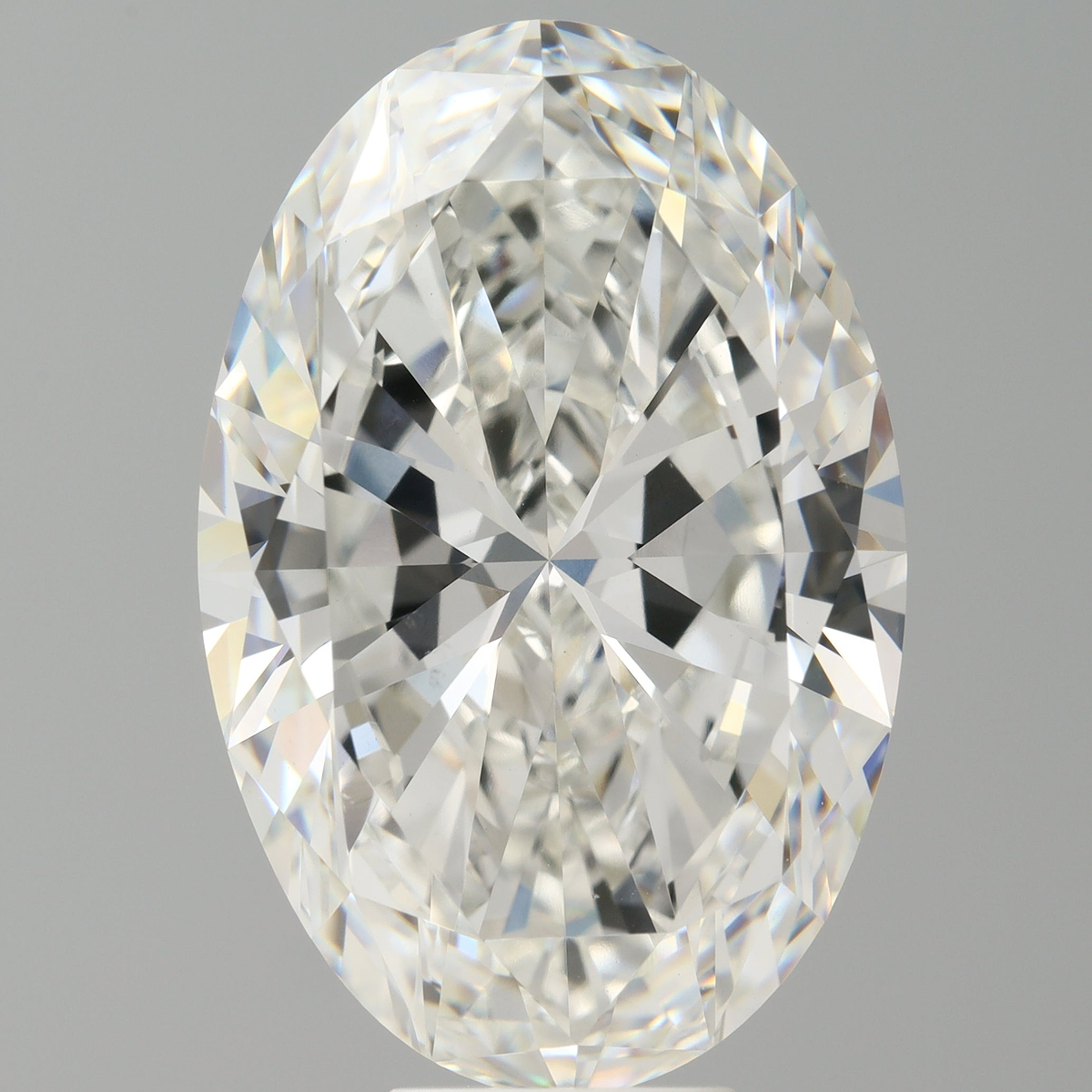 10.08 Carat Oval Shaped, Excellent Cut, F Color, VVS2 Clarity, IGI Certified Lab Grown Diamond