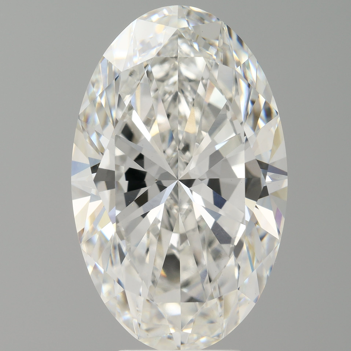7.03 Carat Oval Shaped, Ideal Cut, F Color, VVS2 Clarity, IGI Certified Lab Grown Diamond