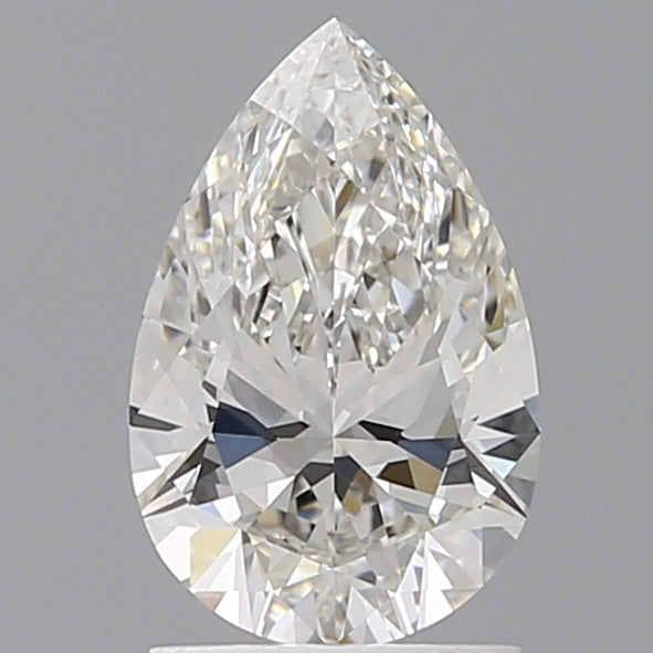 1.59 Carat Pear Shaped, Ideal Cut, F Color, VVS2 Clarity, IGI Certified Lab Grown Diamond