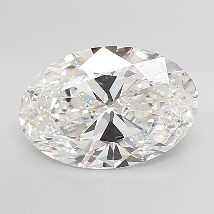 7.05 Carat Oval Shaped, Ideal Cut, F Color, VVS2 Clarity, IGI Certified Lab Grown Diamond