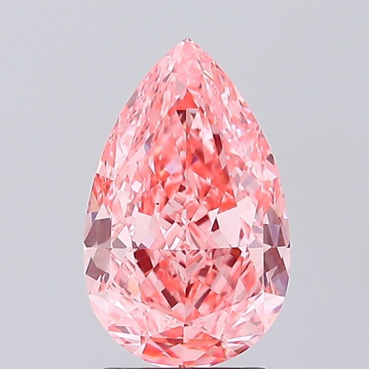 2.33 Carat Pear Shaped, Excellent Cut, VS1 Clarity, IGI Certified Lab Grown Diamond