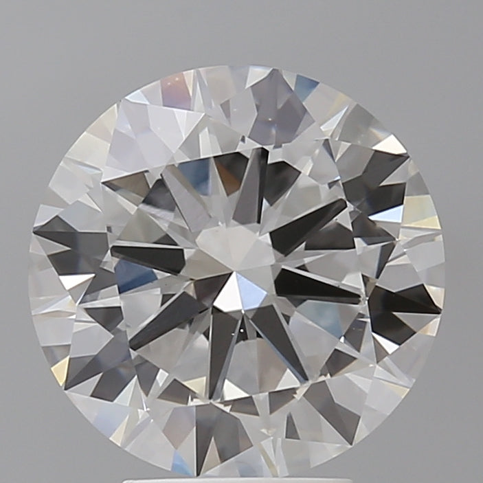 4.54 Carat Round Shaped, Excellent Cut, F Color, VS1 Clarity, IGI Certified Lab Grown Diamond